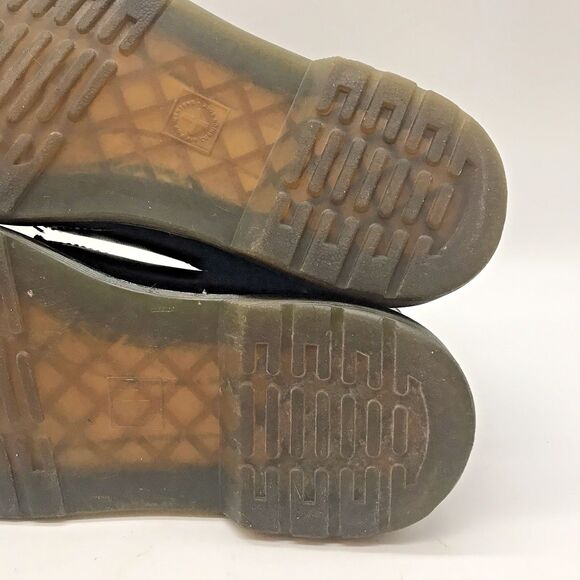 Dr. Martens Docs 1460 J Combat Boots M4 L5 EU36 Black Leather Side Zip High Top - Picture 11 of 11